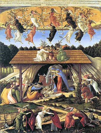 Mystische Geburt Christi Sandro Botticelli